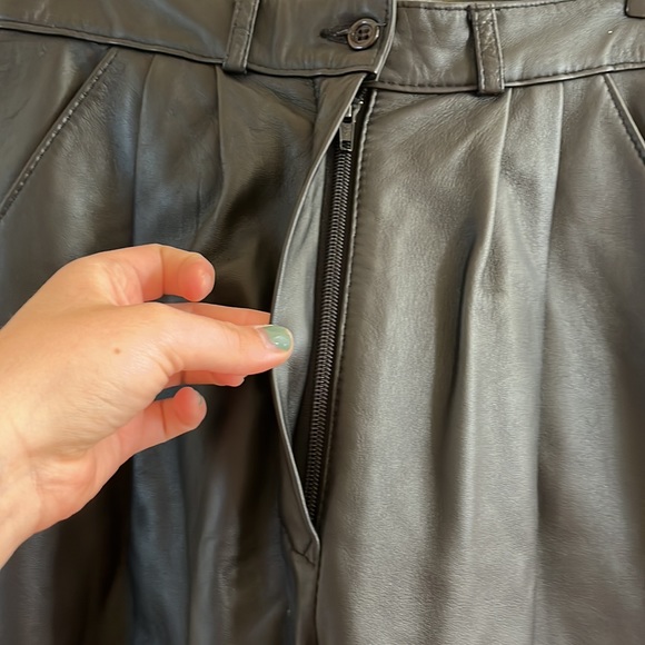 Genuine Leather Pants - Picture 5 of 8